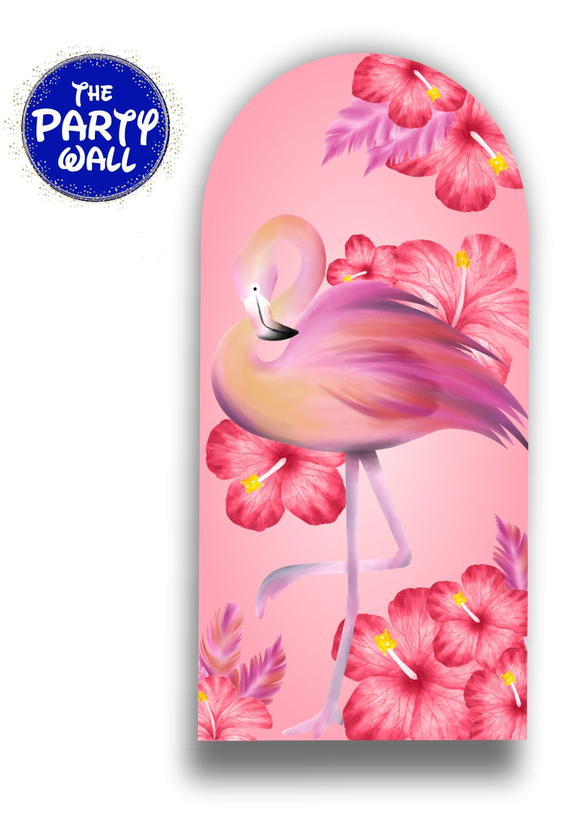 Flamingo- Funda para mampara de punta redonda