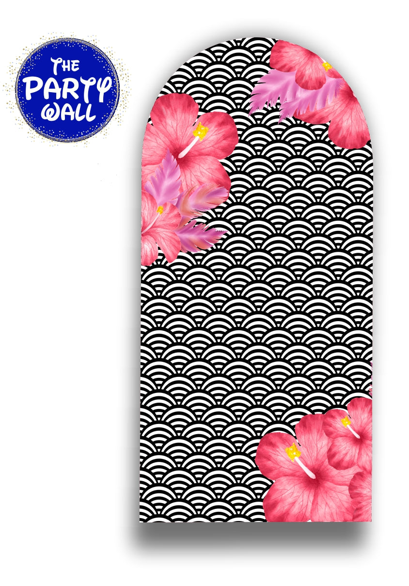 Flamingo- Funda para mampara de punta redonda