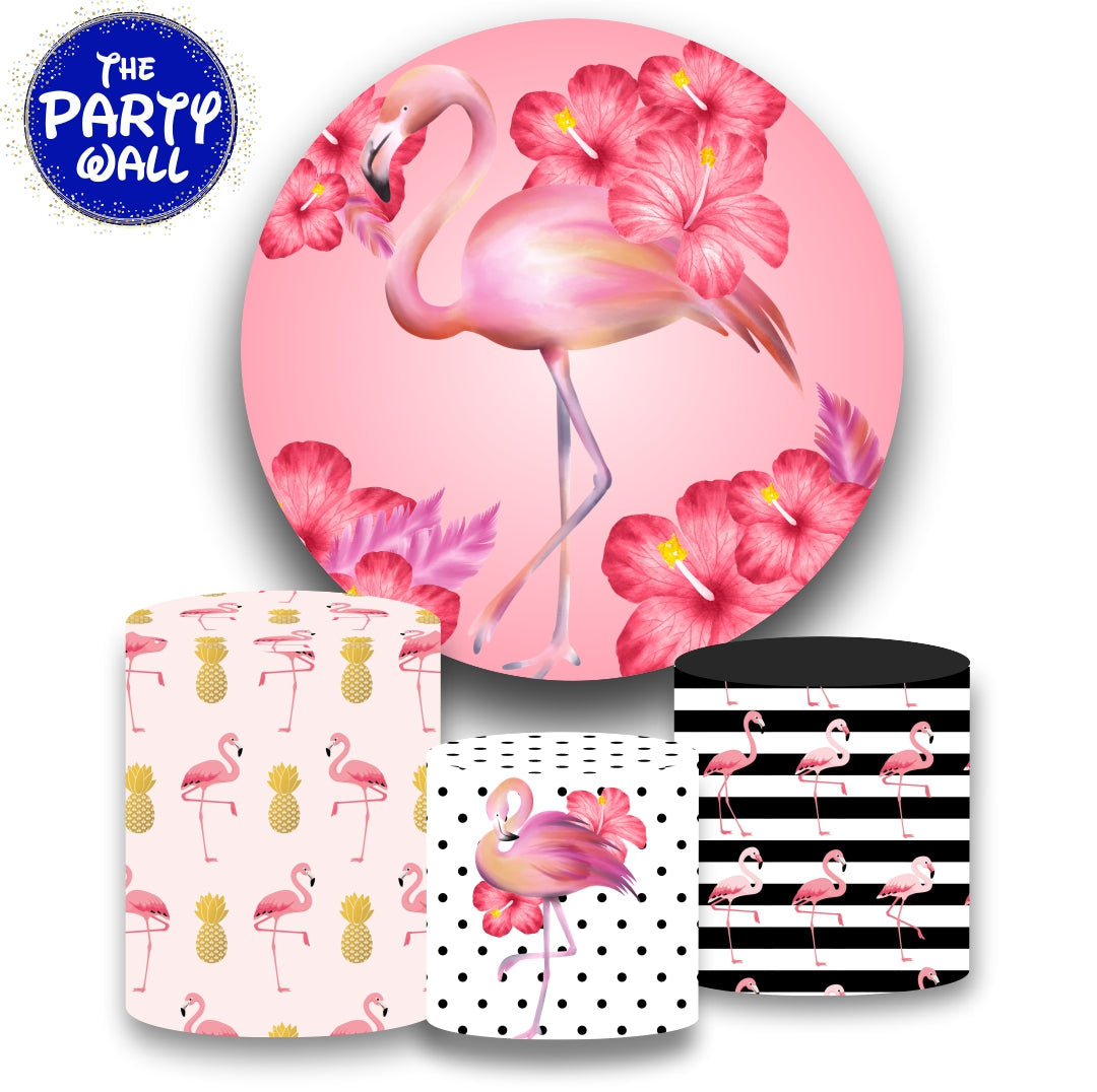 Flamingo- Fundas para set sencillo
