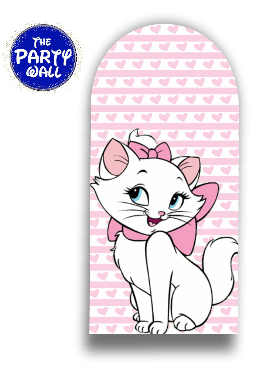 Gatita Marie - Funda para mampara de punta redonda