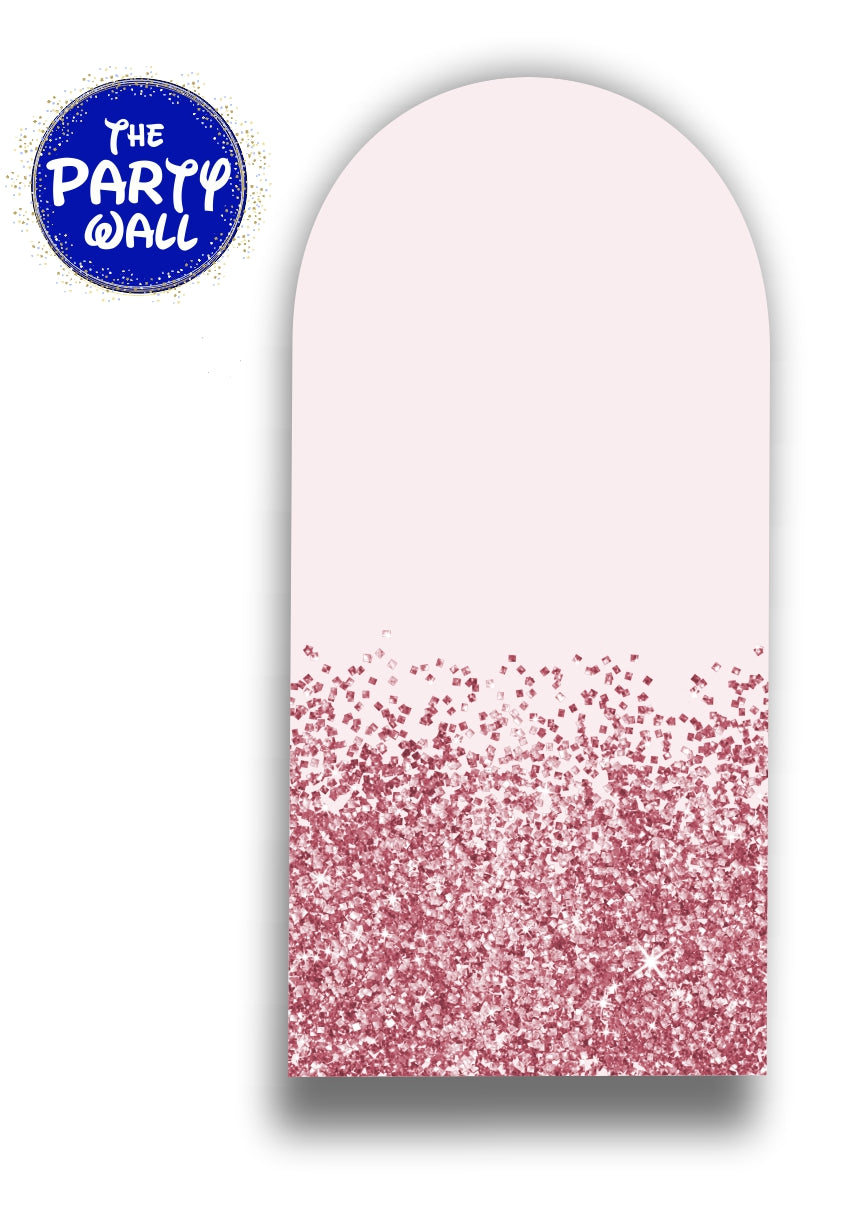Glitter - Funda para mampara de punta redonda