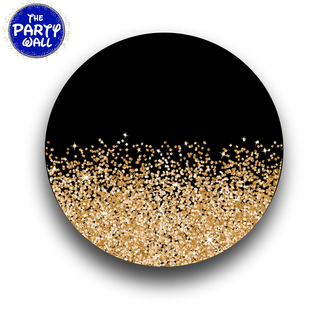 Glitter - Funda para mampara circular