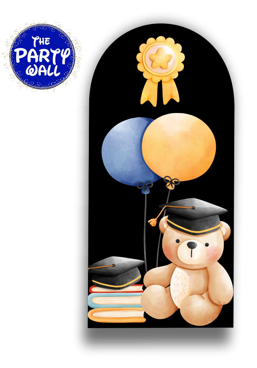 Graduación Kindergarten - Funda para mampara de punta redonda