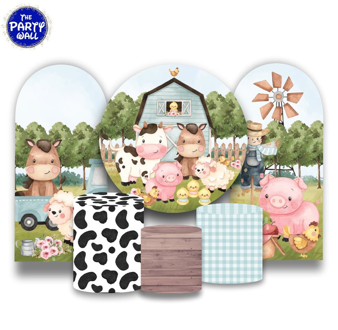 Granja Cute - Fundas para set + 2 complementos