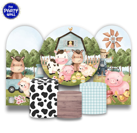 Granja Cute - Fundas para set + 2 complementos