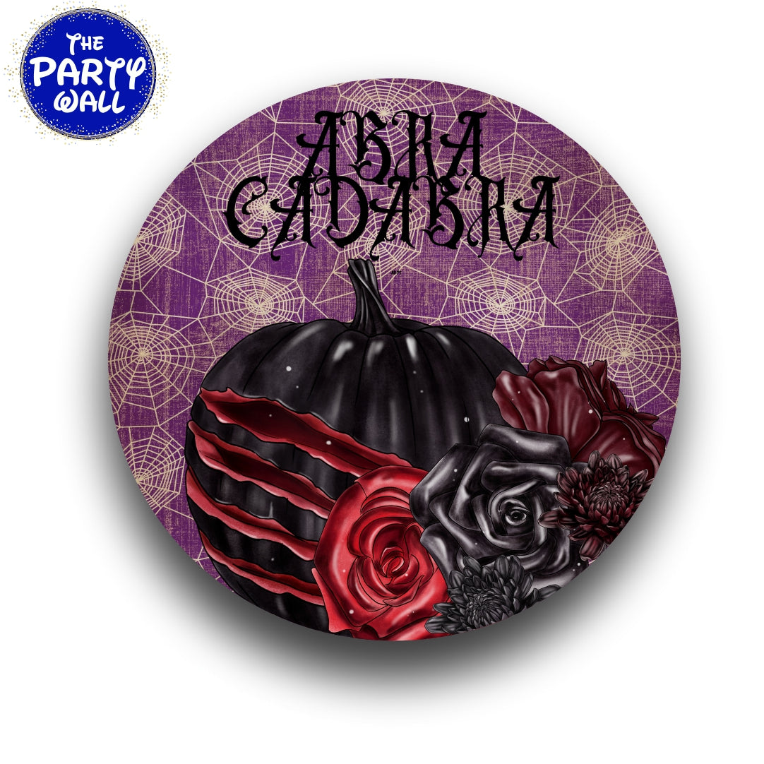 Halloween - Funda para mampara circular