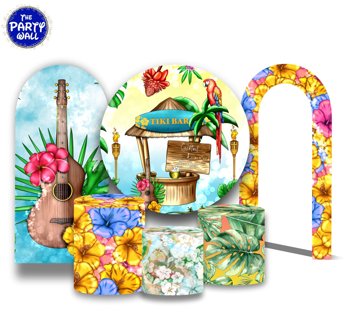 Hawaii - Fundas para set sencillo + 2 complementos