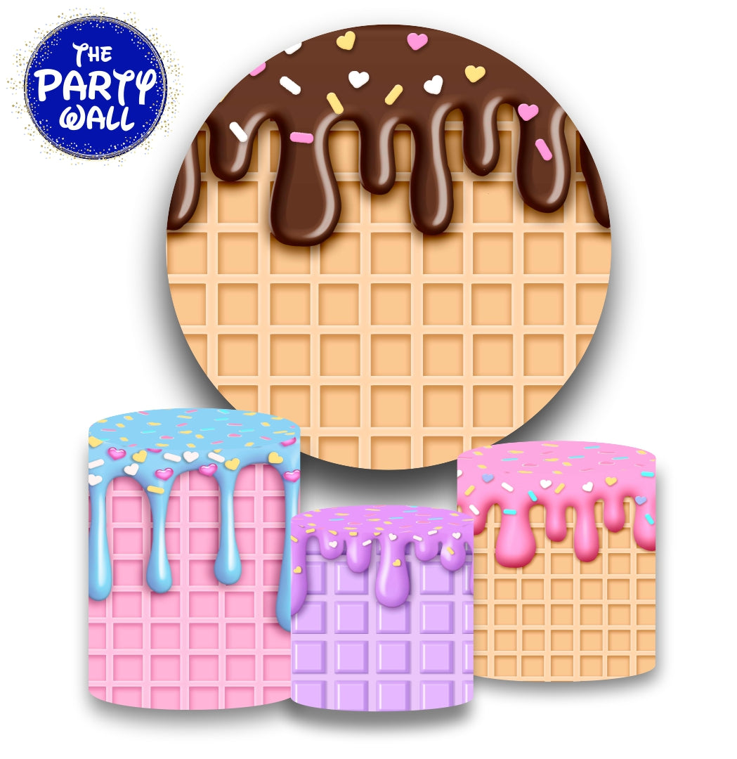 Helado - Ice Cream - Fundas para set sencillo