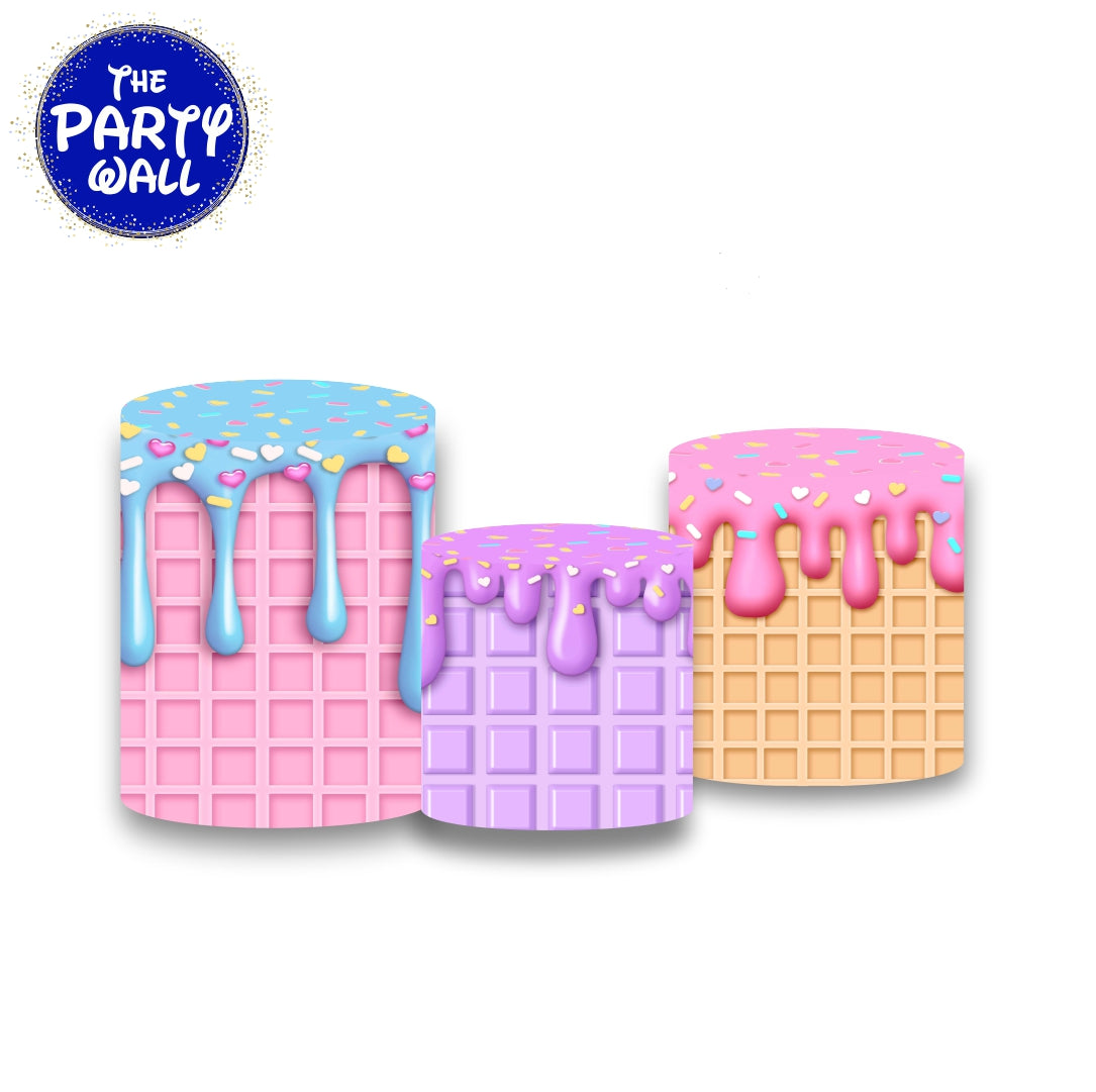 Helado - Ice Cream - Fundas para cilindros