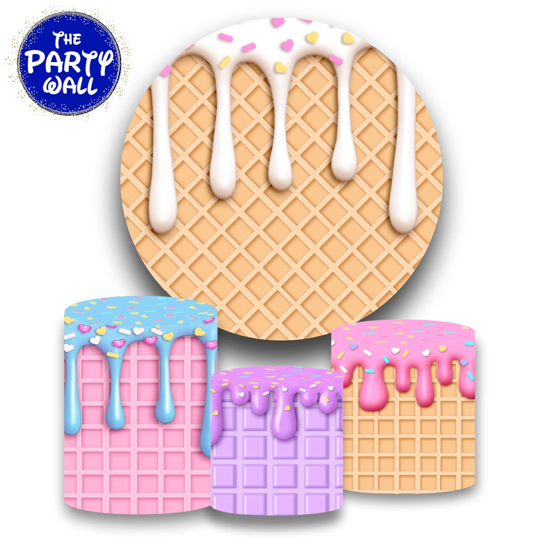 Helado - Ice Cream - Fundas para set sencillo