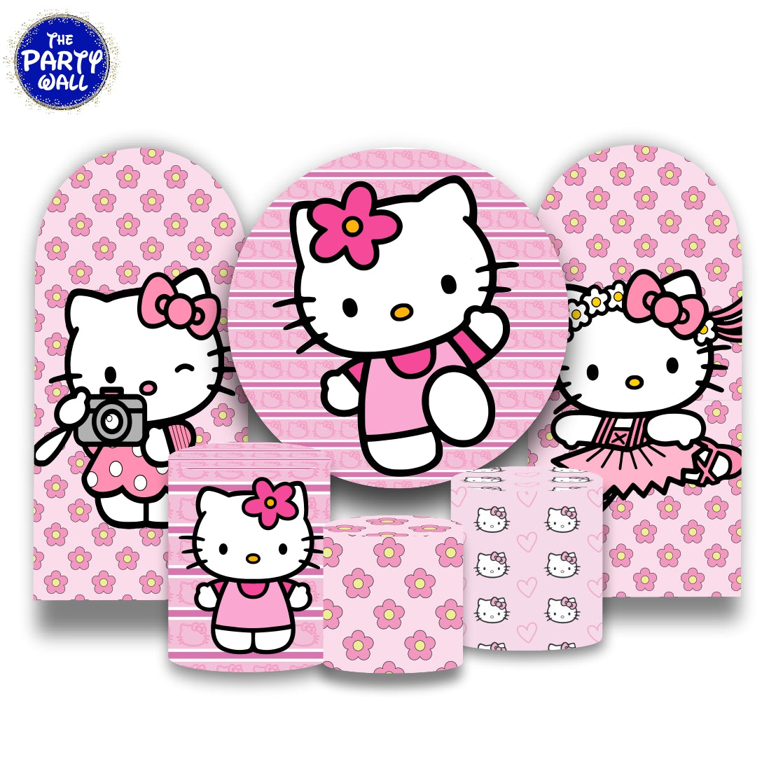 Hello Kitty - Fundas para set + 2 complementos