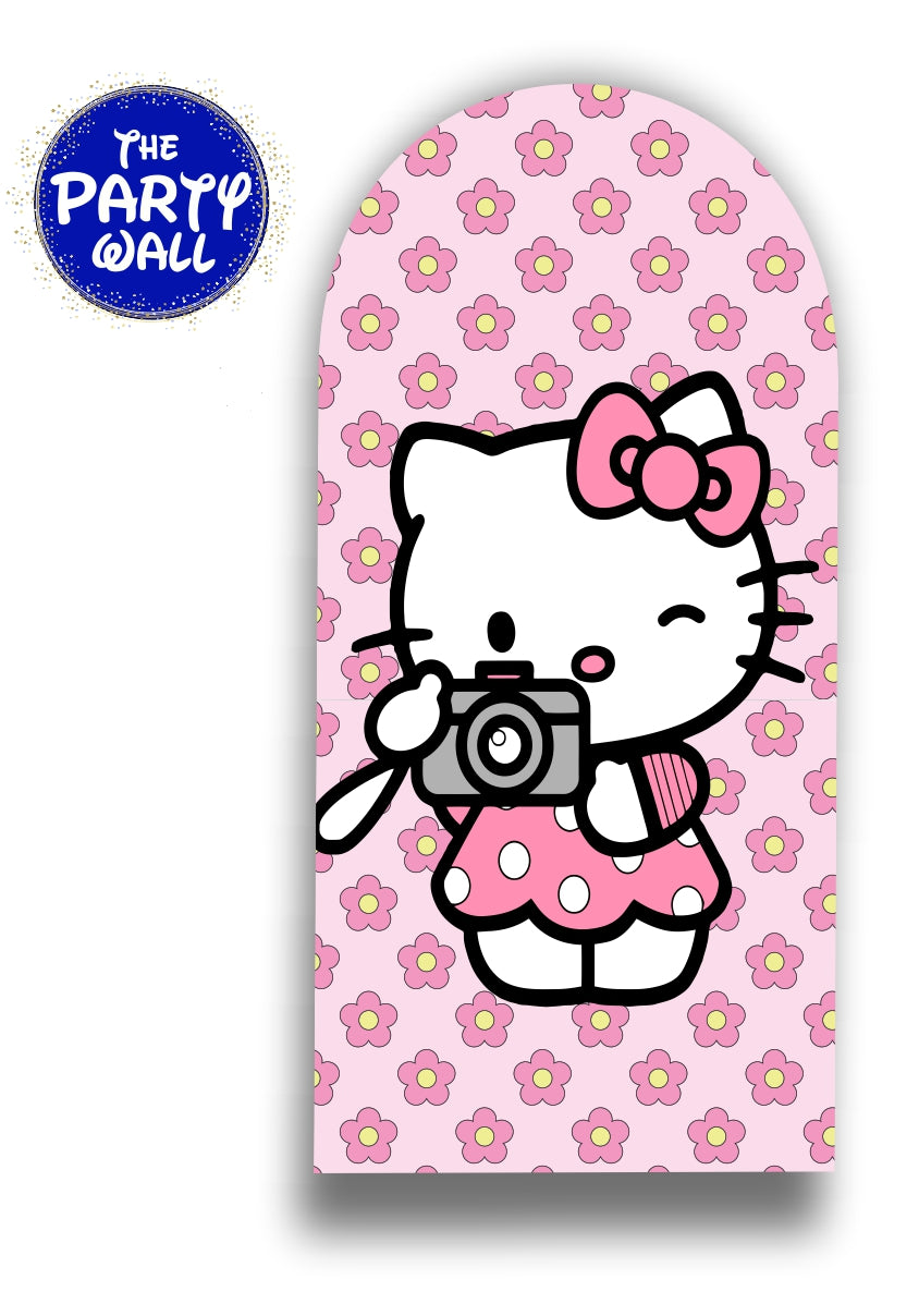 Hello Kitty - Funda para mampara de punta redonda