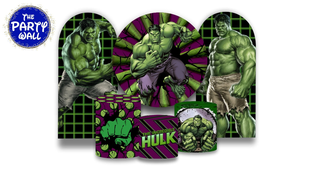 Hulk - Fundas para set + 2 complementos