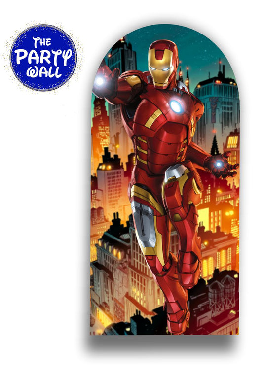 Iron Man - Funda para mampara de punta redonda