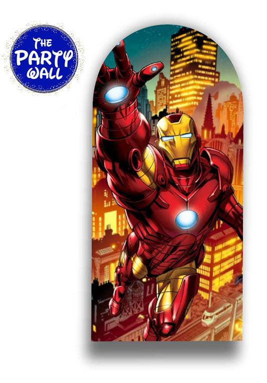Iron Man - Funda para mampara de punta redonda
