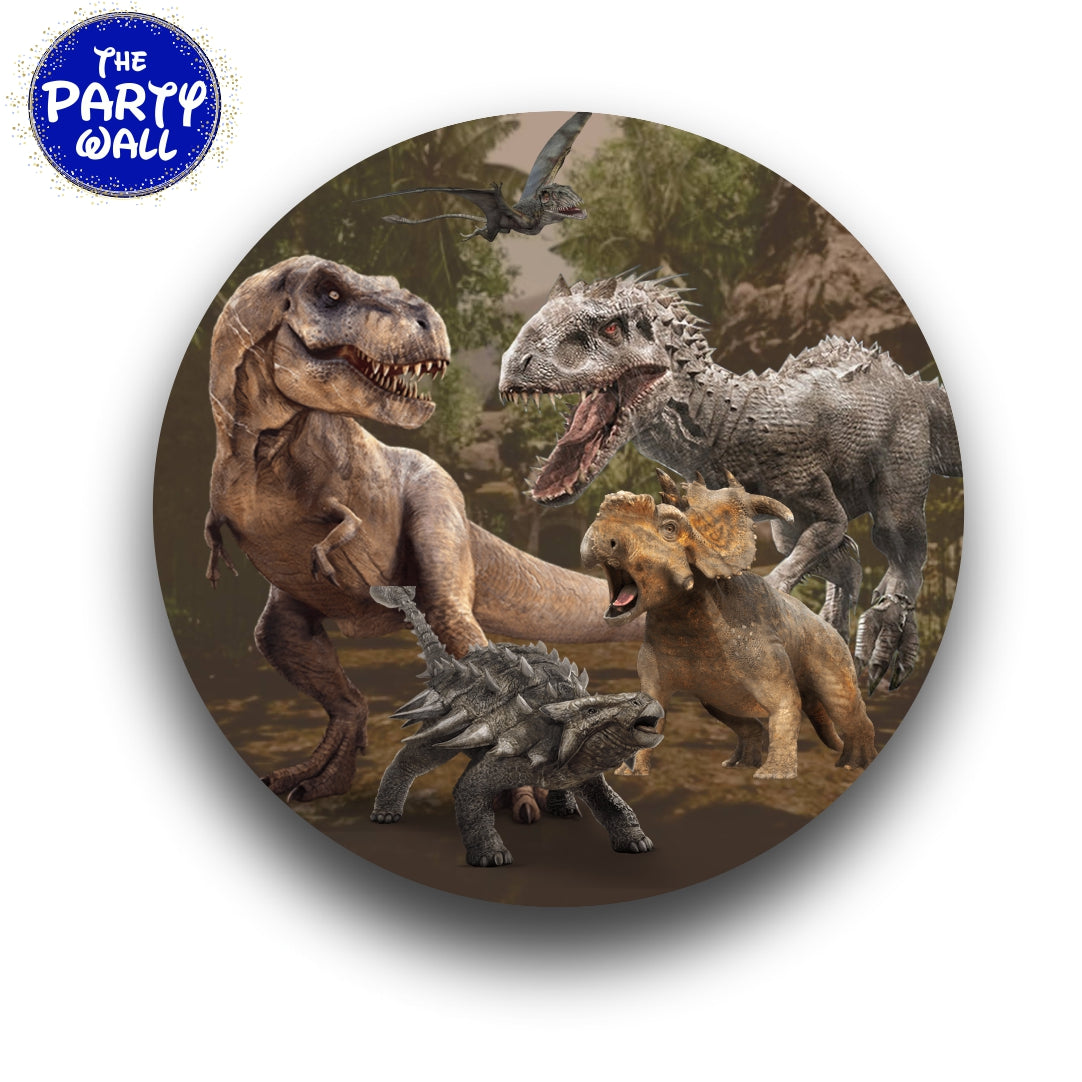 Jurassic World - Funda para mampara circular