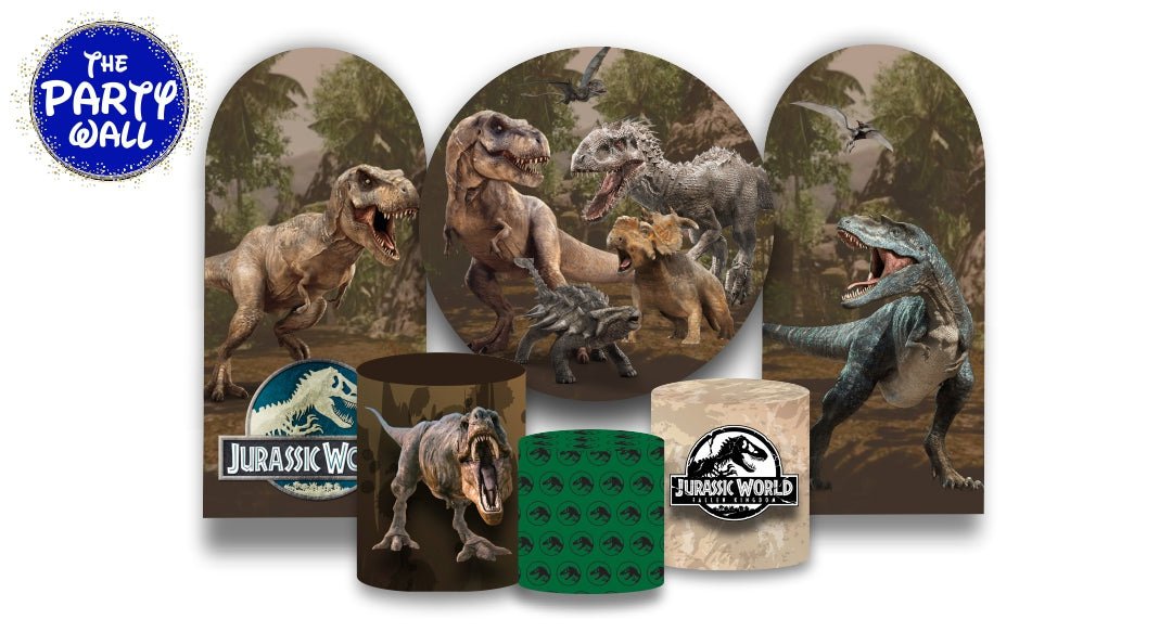 Jurassic World - Fundas para set + 2 complementos