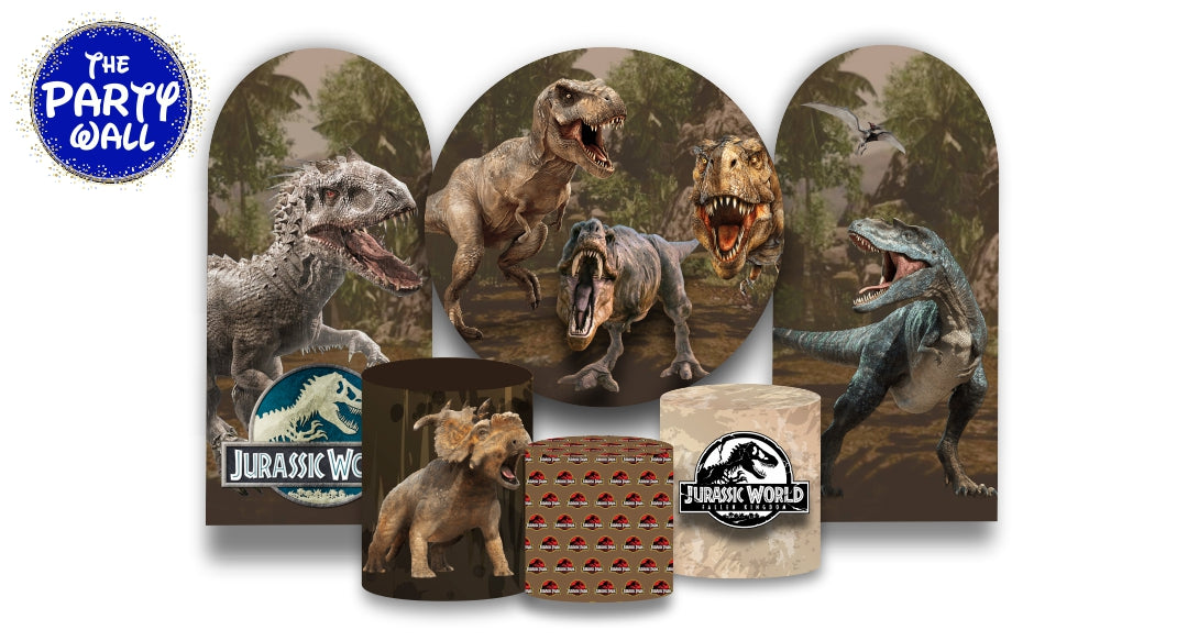 Jurassic World - Fundas para set + 2 complementos