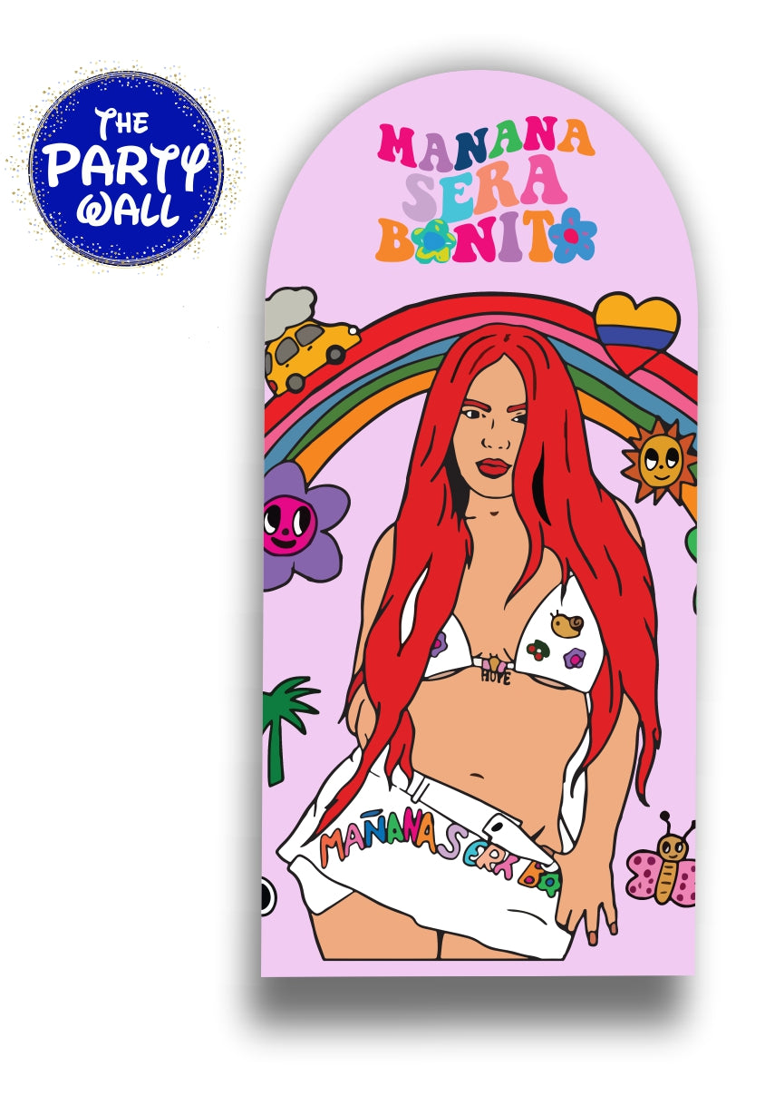Karol G - Funda para mampara de punta redonda