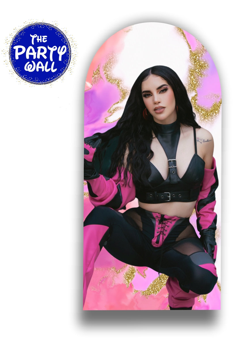 Kimberly Loaiza - Funda para mampara de punta redonda