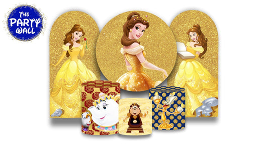 La Bella y la Bestia - Fundas para set + 2 complementos