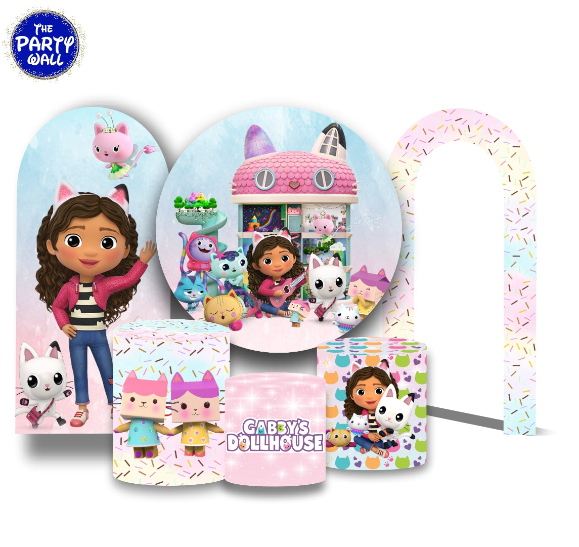 La Casa de Gabby - Fundas para set sencillo + 2 complementos