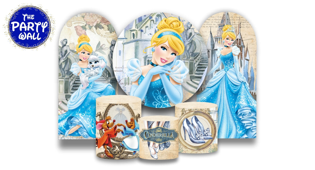 La Cenicienta - Fundas para set + 2 complementos