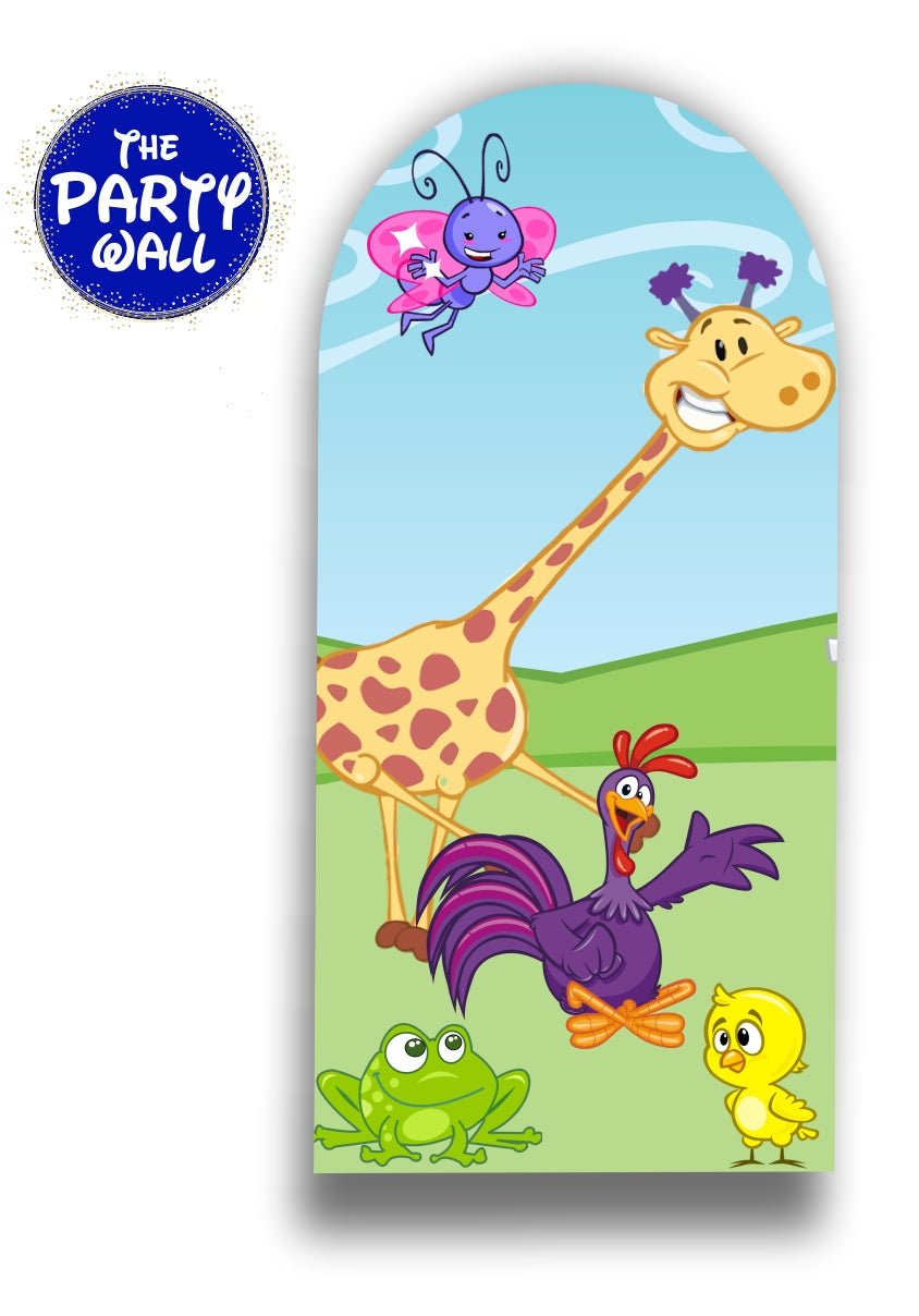 La Gallina Pintadita - Funda para mampara de punta redonda