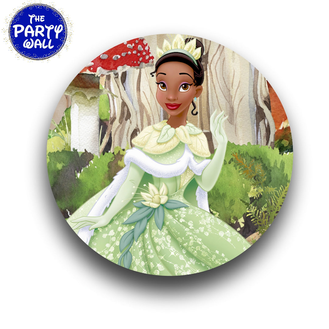 La Princesa y el Sapo - Funda para mampara circular