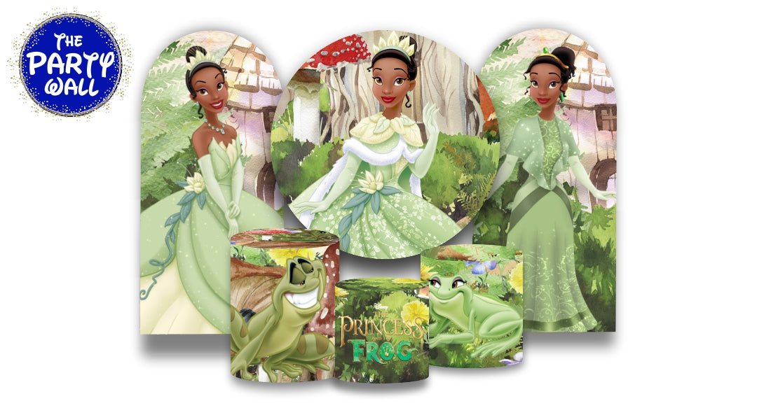 La Princesa y el Sapo - Fundas para set + 2 complementos