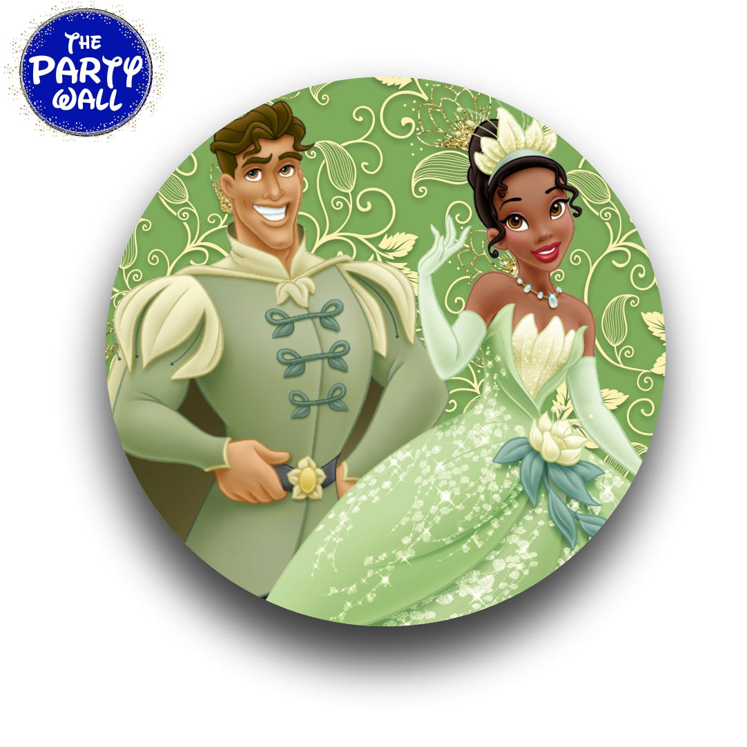 La Princesa y el Sapo - Funda para mampara circular