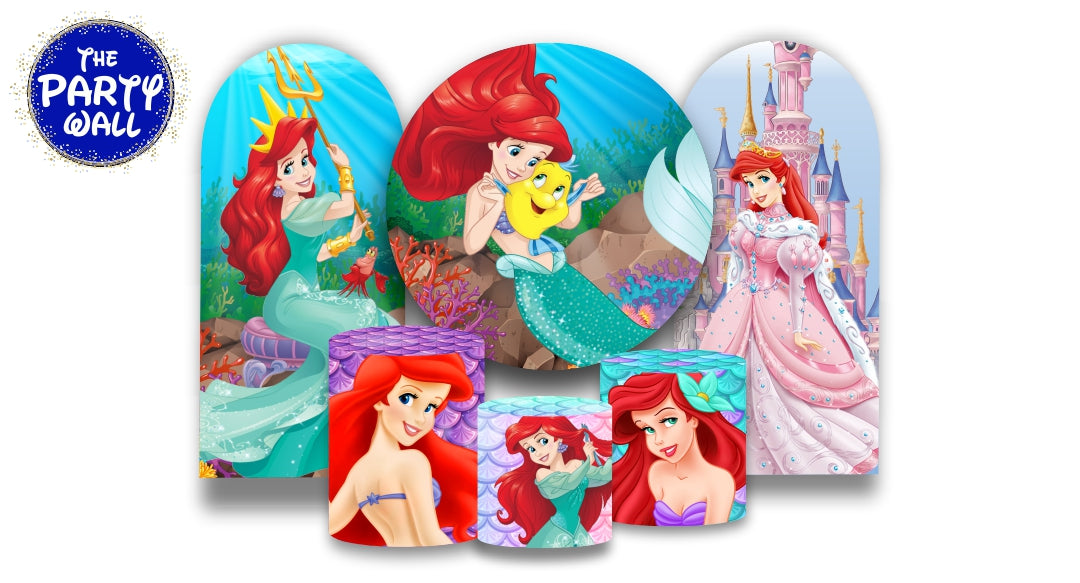 La Sirenita - Fundas para set + 2 complementos