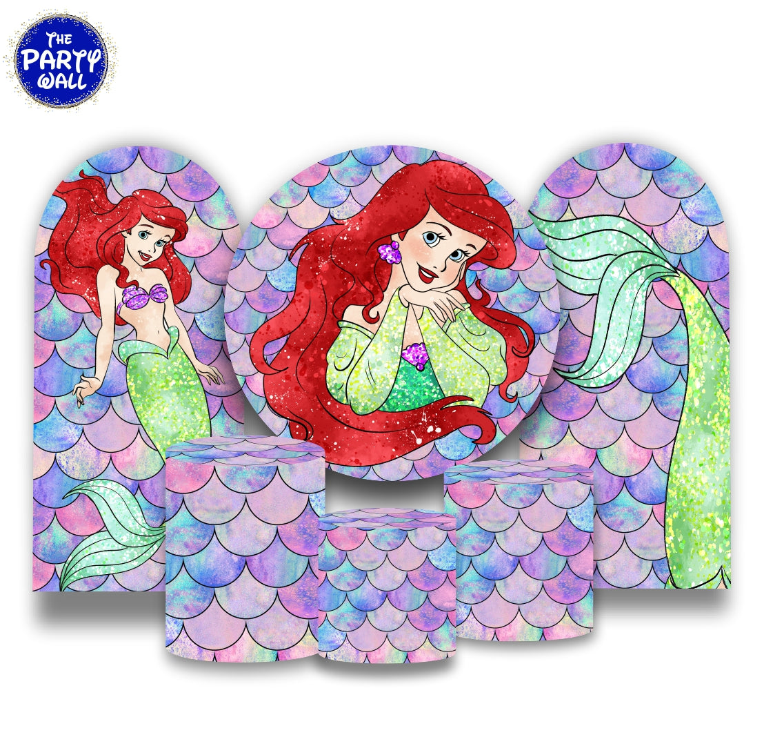 La Sirenita - Fundas para set + 2 complementos