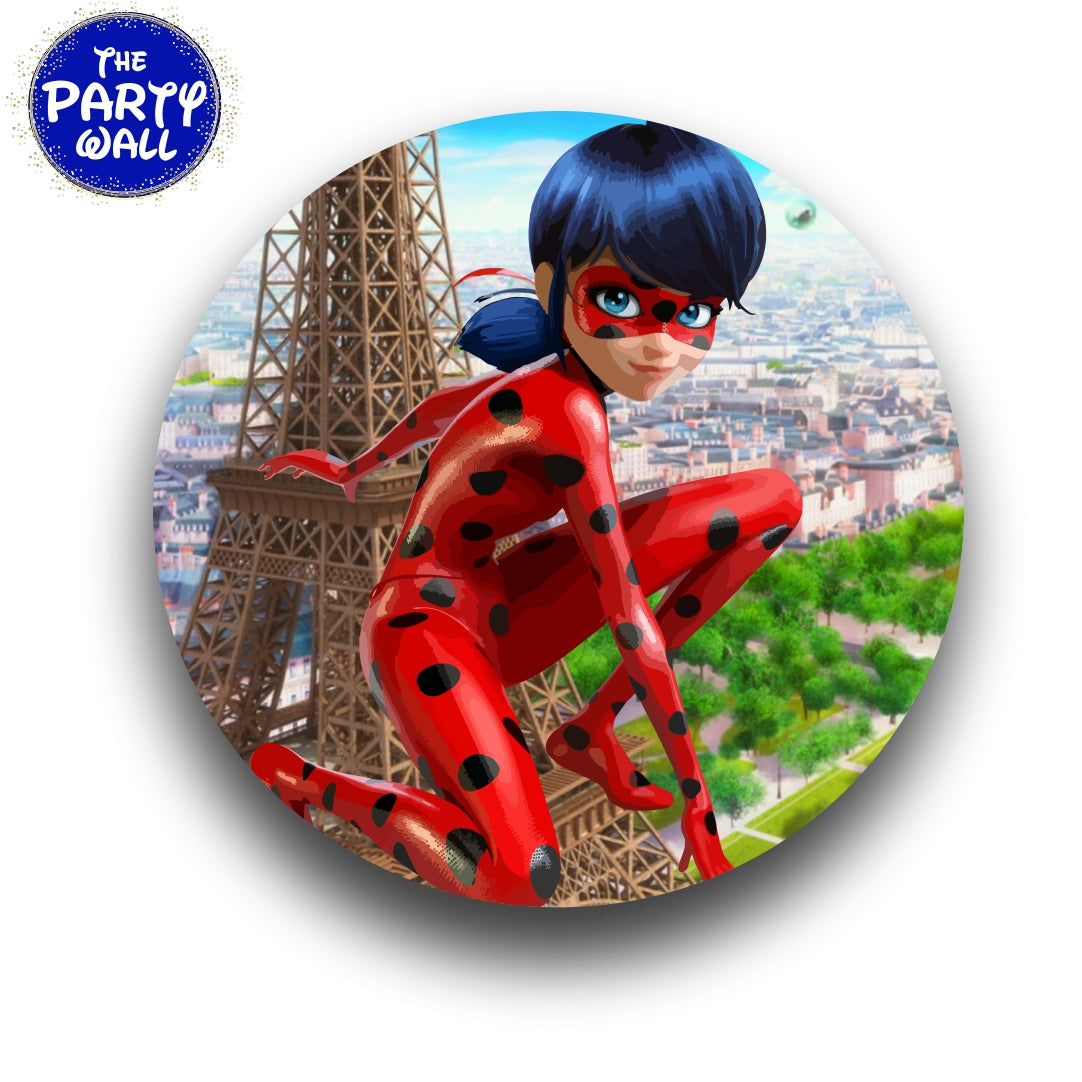 Ladybug - Funda para mampara circular