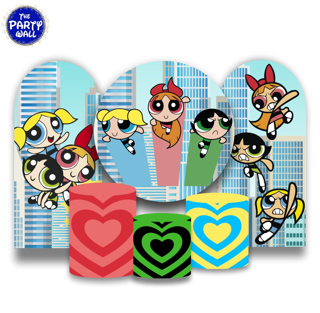 Las Chicas Superpoderosas - Fundas para set + 2 complementos