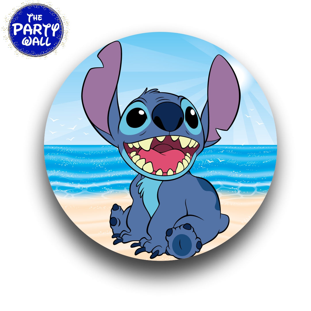 Lilo y Stitch - Funda para mampara circular
