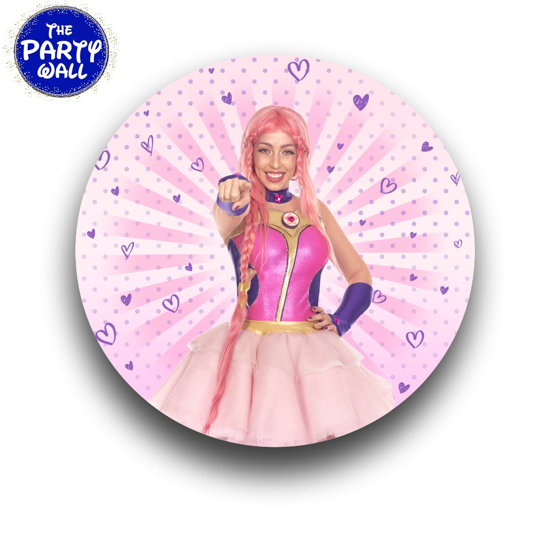 Luli Pampin - Funda para mampara circular