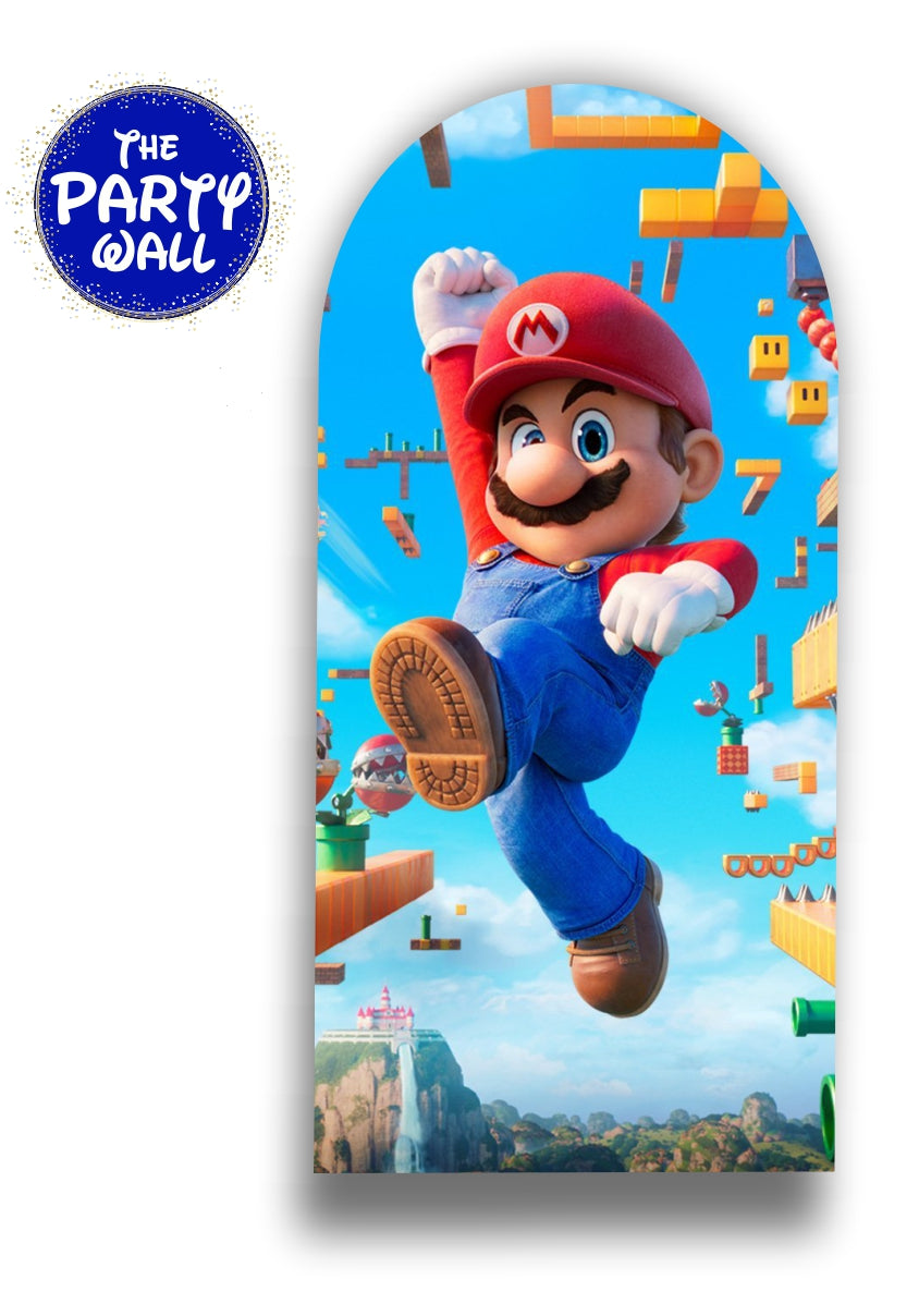 Super Mario - Funda para mampara de punta redonda