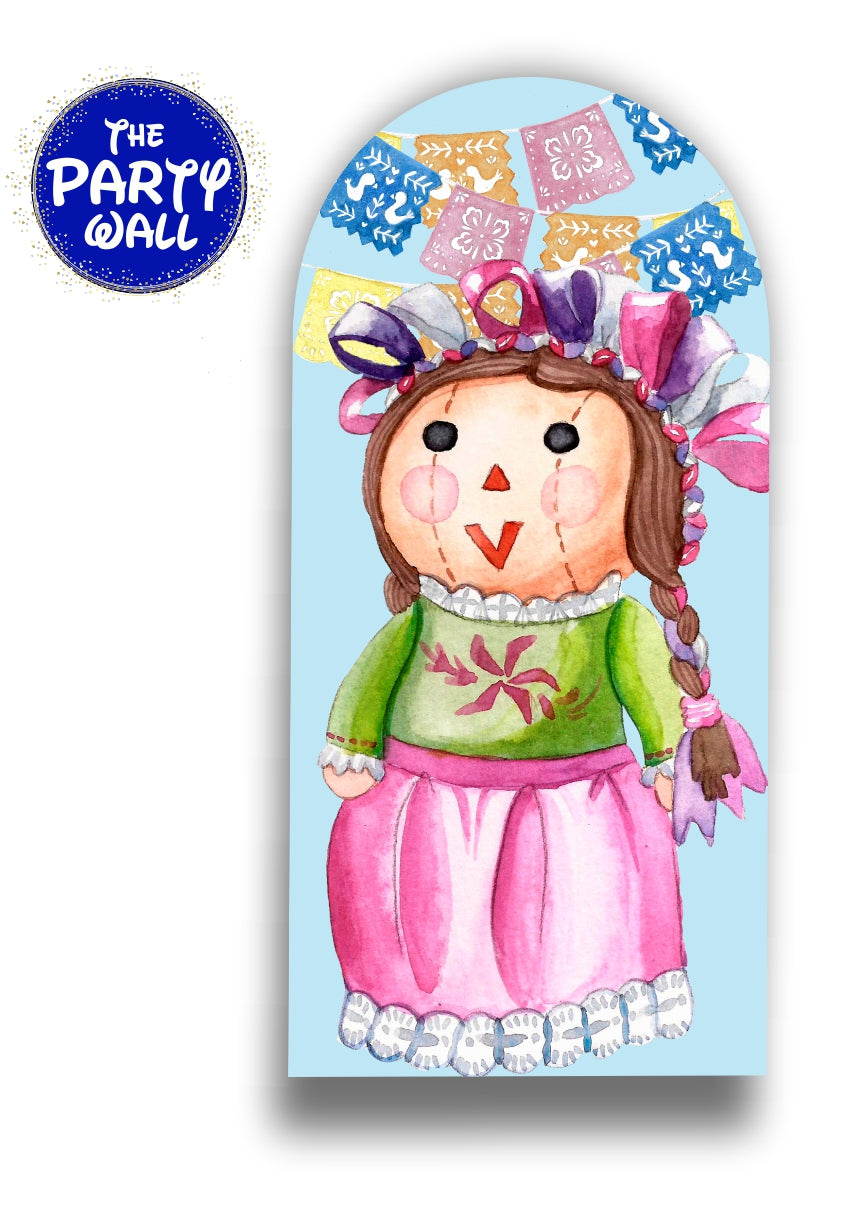 Mexicana - Funda para mampara de punta redonda