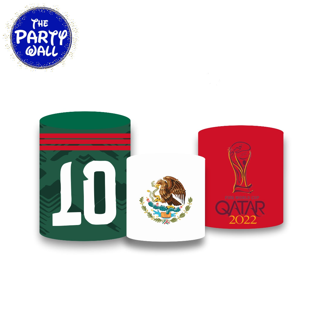 Futbol Soccer Mexicano - Fundas para cilindros