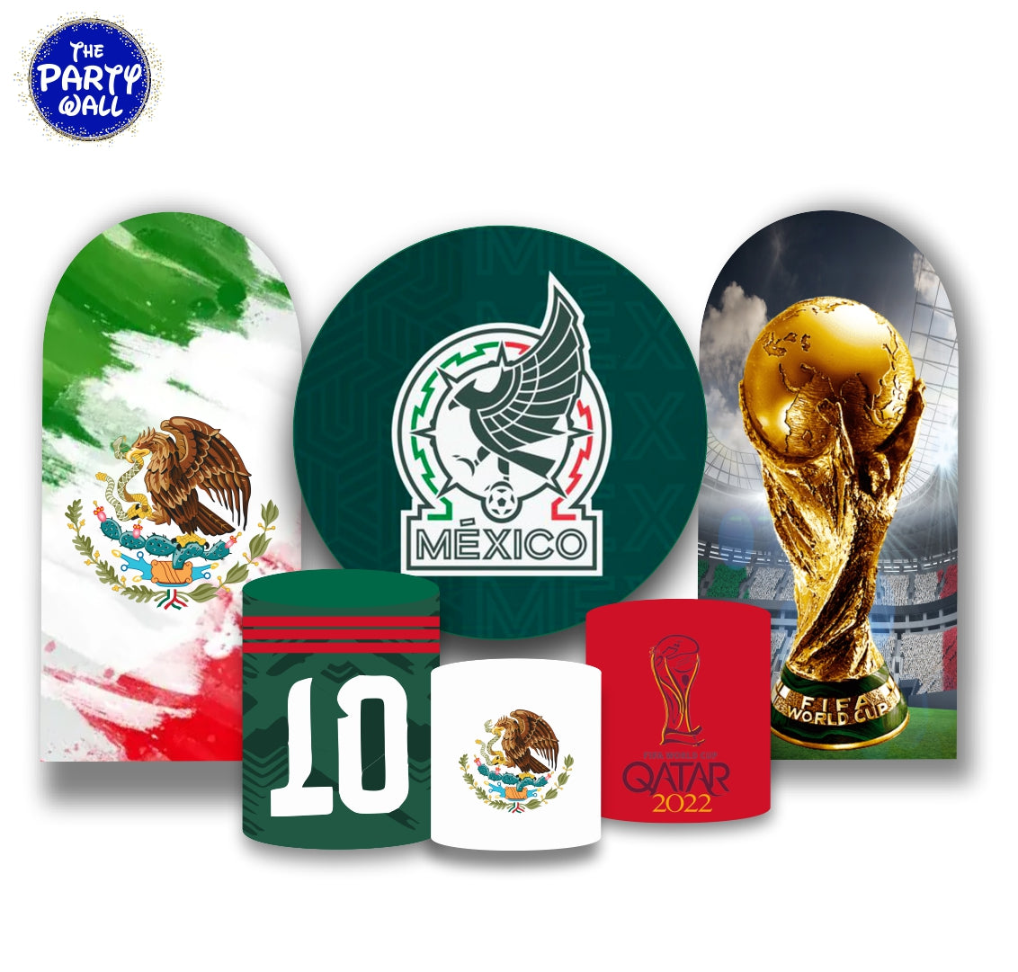 Futbol Soccer Mexicano - Fundas para set + 2 complementos