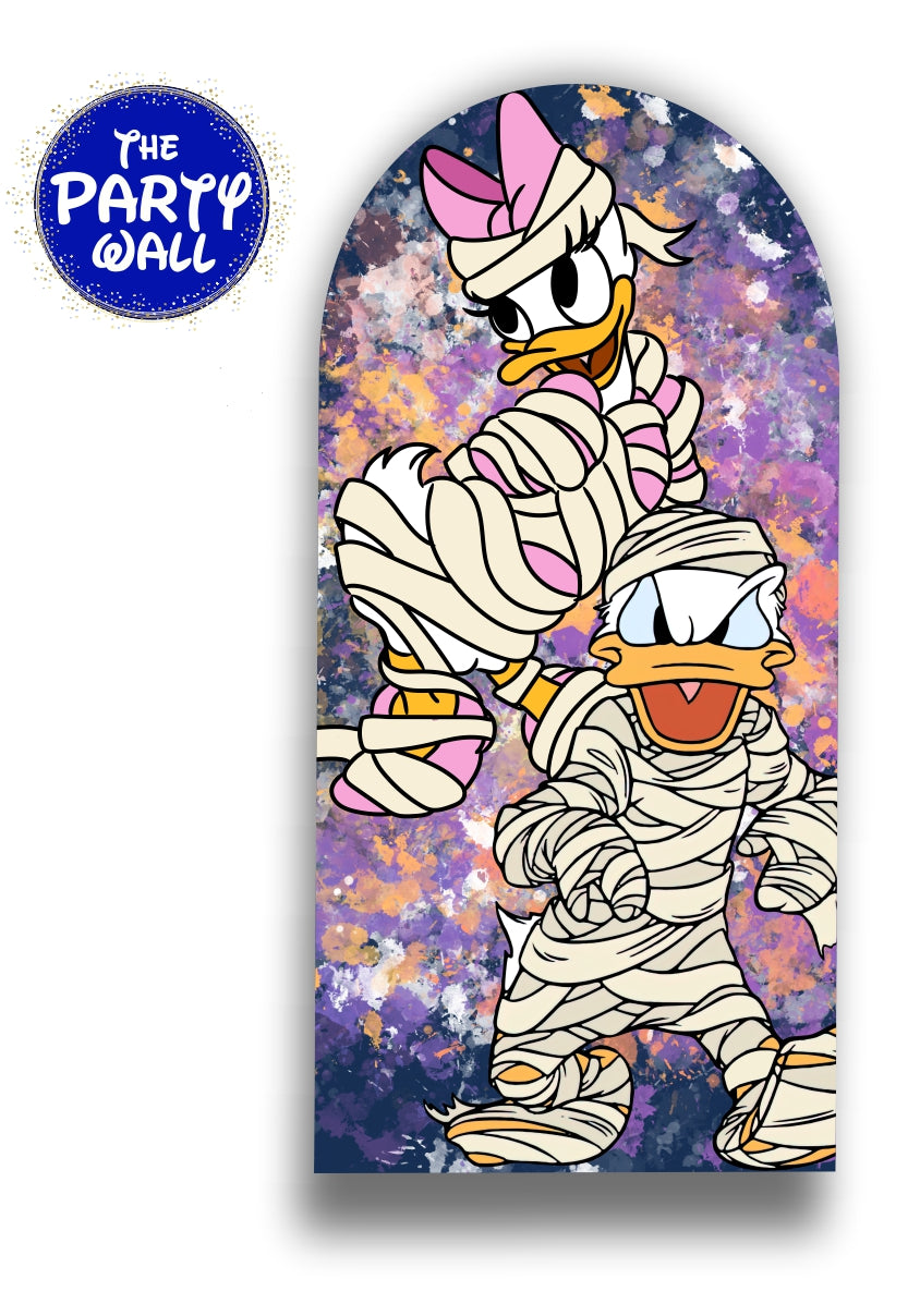 Mickey Halloween - Funda para mampara de punta redonda