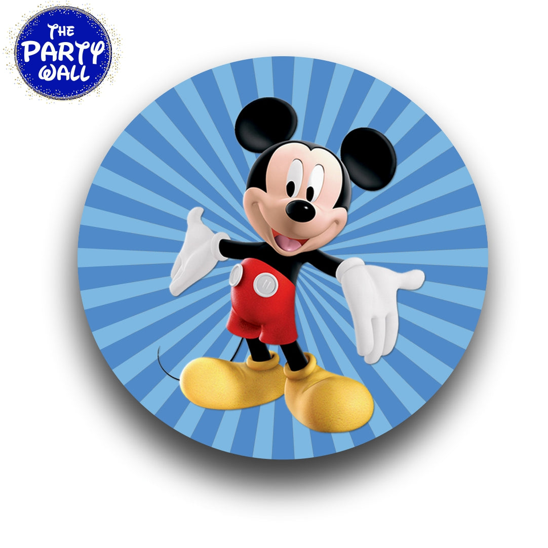 Mickey Mouse - Funda para mampara circular