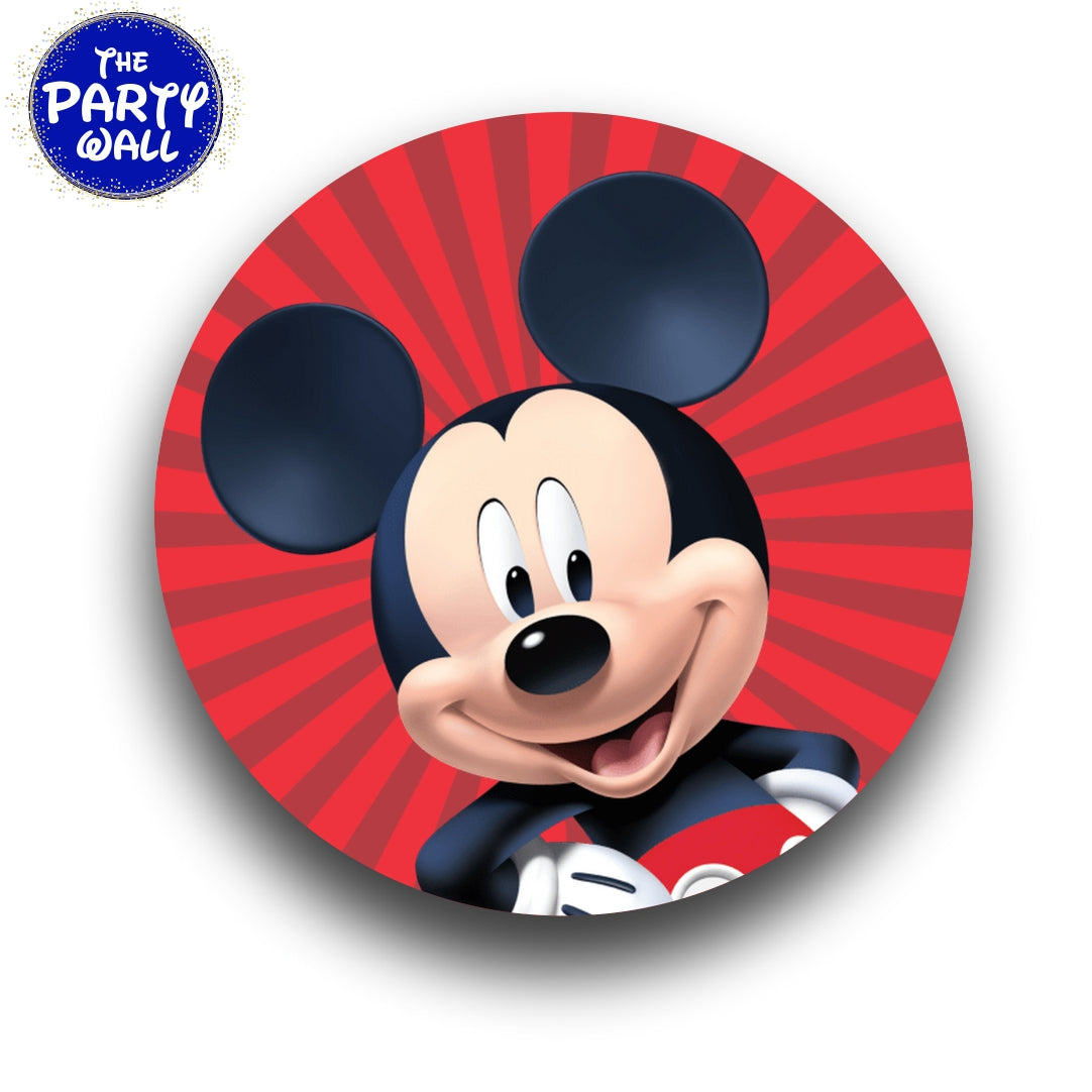 Mickey Mouse - Funda para mampara circular