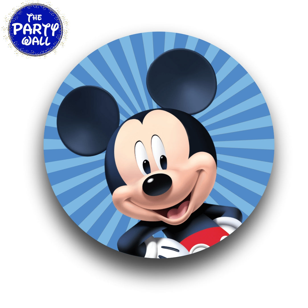 Mickey Mouse - Funda para mampara circular