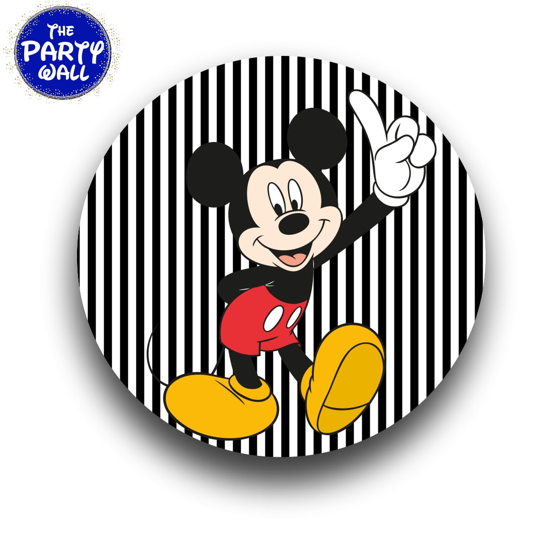 Mickey Mouse - Funda para mampara circular