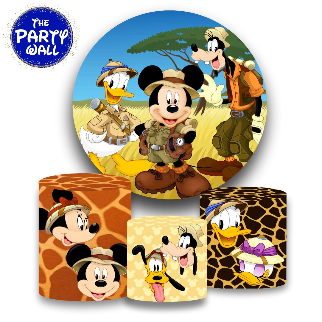 Mickey Mouse Safari - Fundas para set sencillo