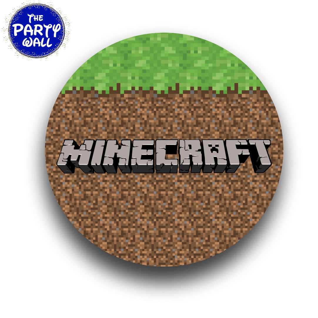 Minecraft - Funda para mampara circular
