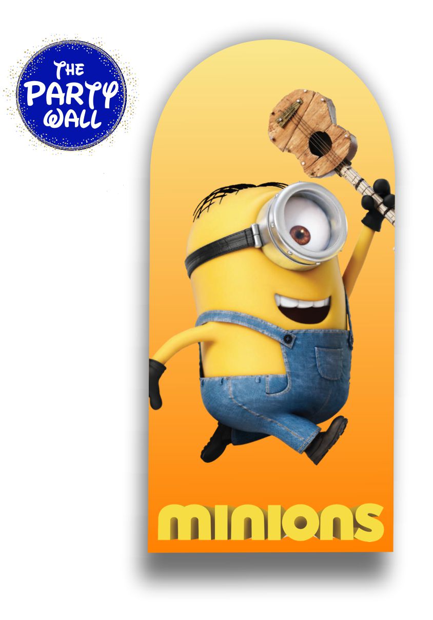 Minions - Funda para mampara de punta redonda