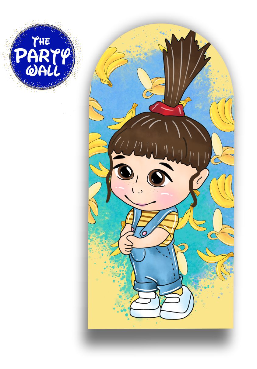 Minions - Funda para mampara de punta redonda